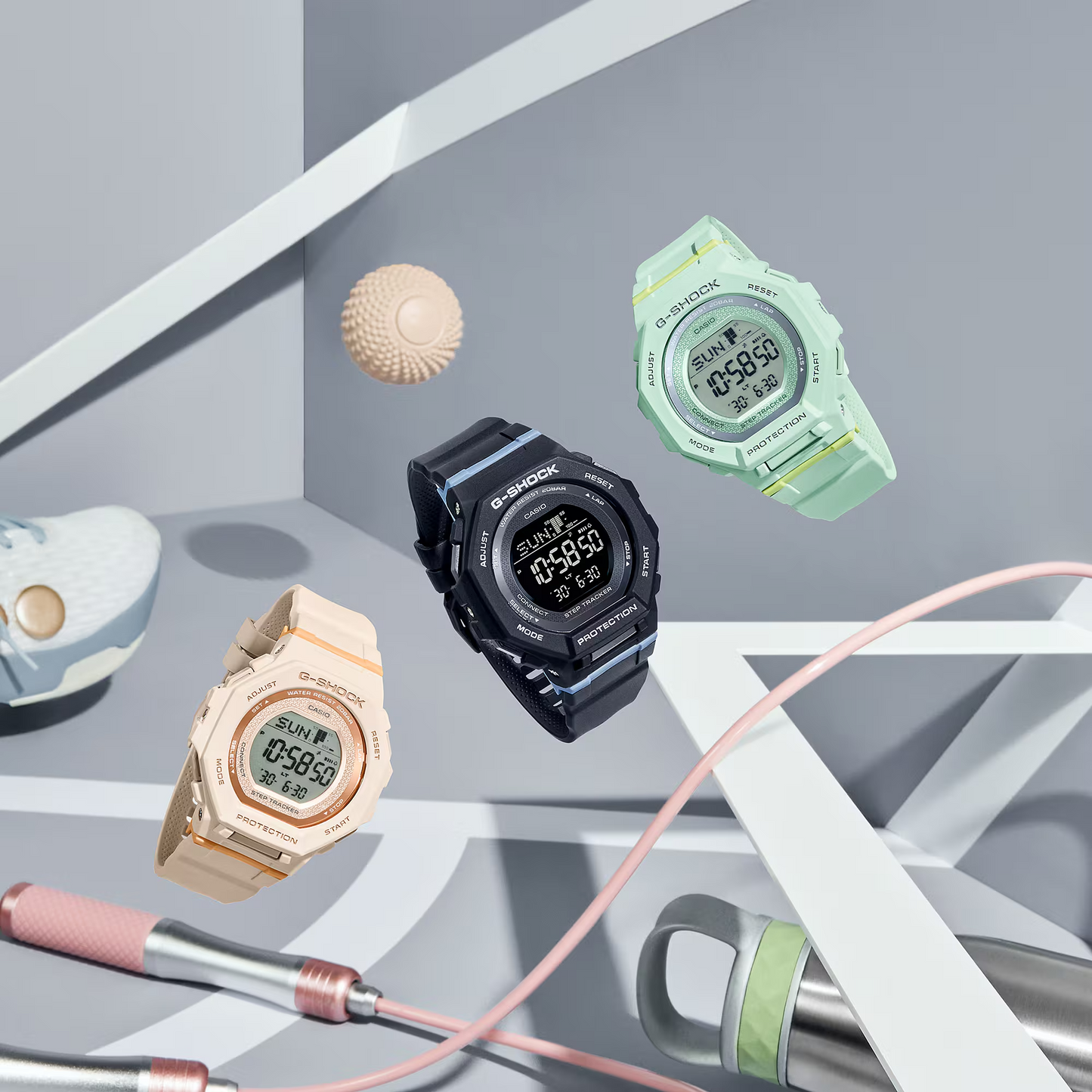 G-SHOCK G-SQUAD WOMEN WATCH GMD-B300-4DR