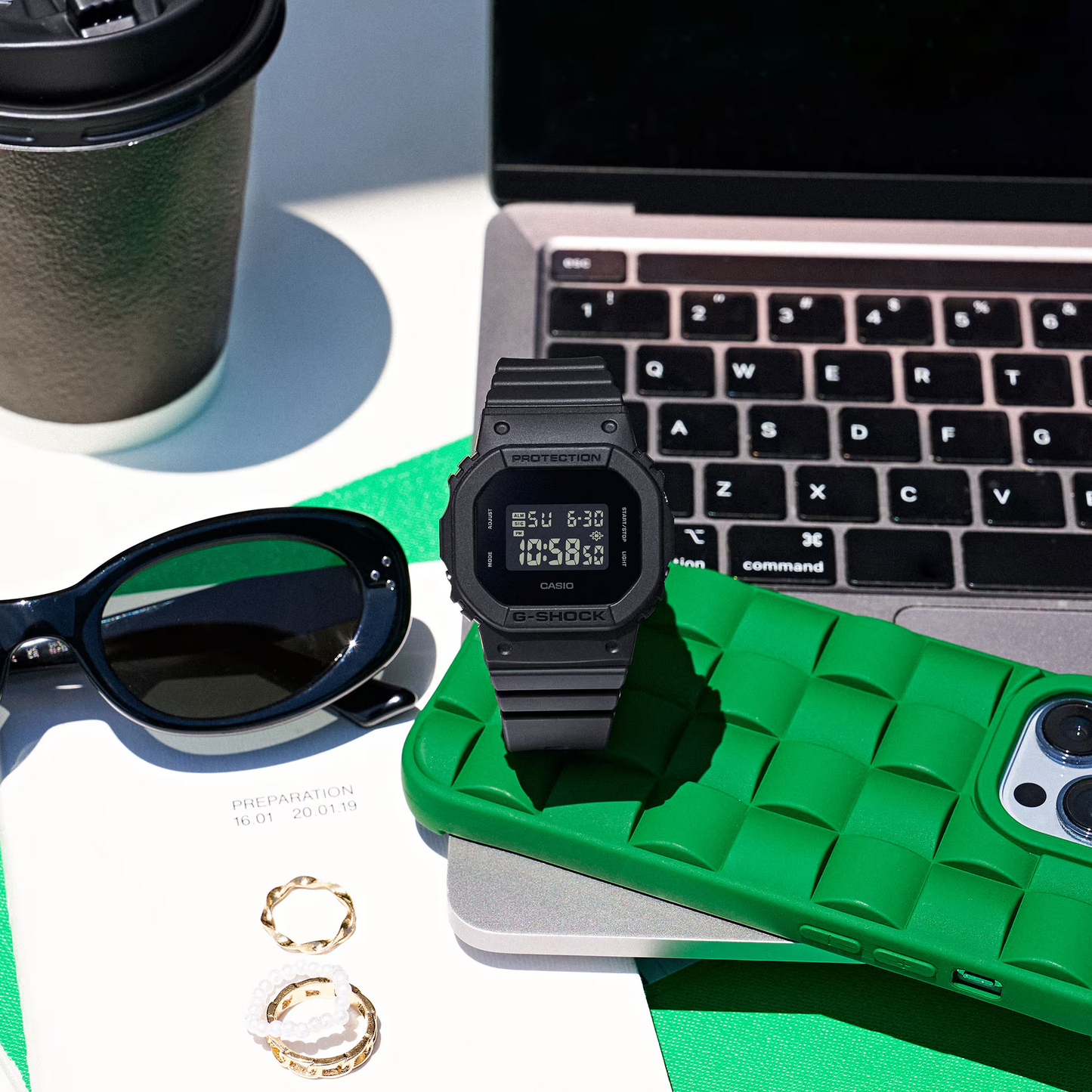 G-SHOCK DIGITAL WOMEN WATCH GMD-S5610BB-1DR
