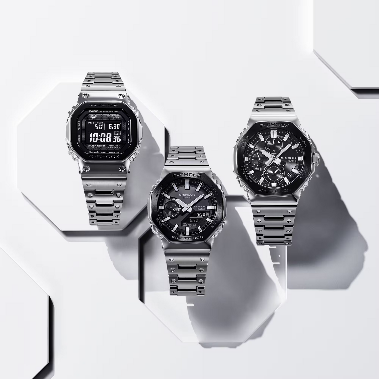 G-SHOCK Men Full Metal Watch GM-B2100BT-1ADR
