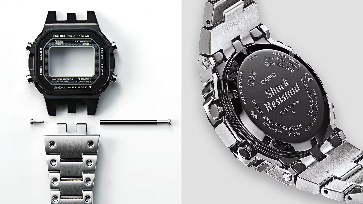 G-SHOCK FULL METAL MEN'S WATCH GMW-B5000D-1CDR