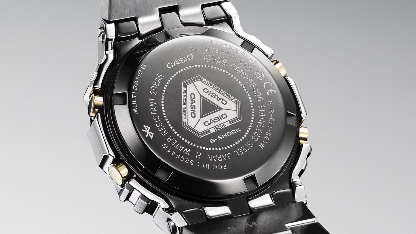 G-SHOCK FULL METAL GMW-B5000SS-2DR 50TH ANNIVERSARY WATCH
