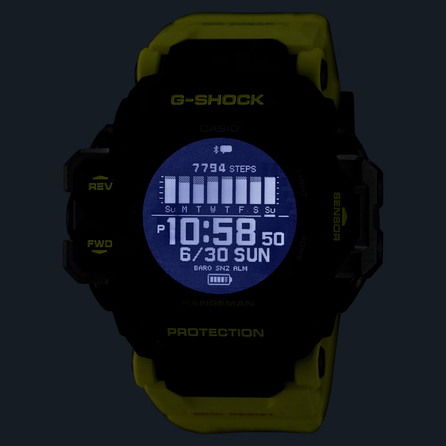 G-SHOCK MASTER OF G RANGE MAN WATCH GPR-H1000RY-1A9DR