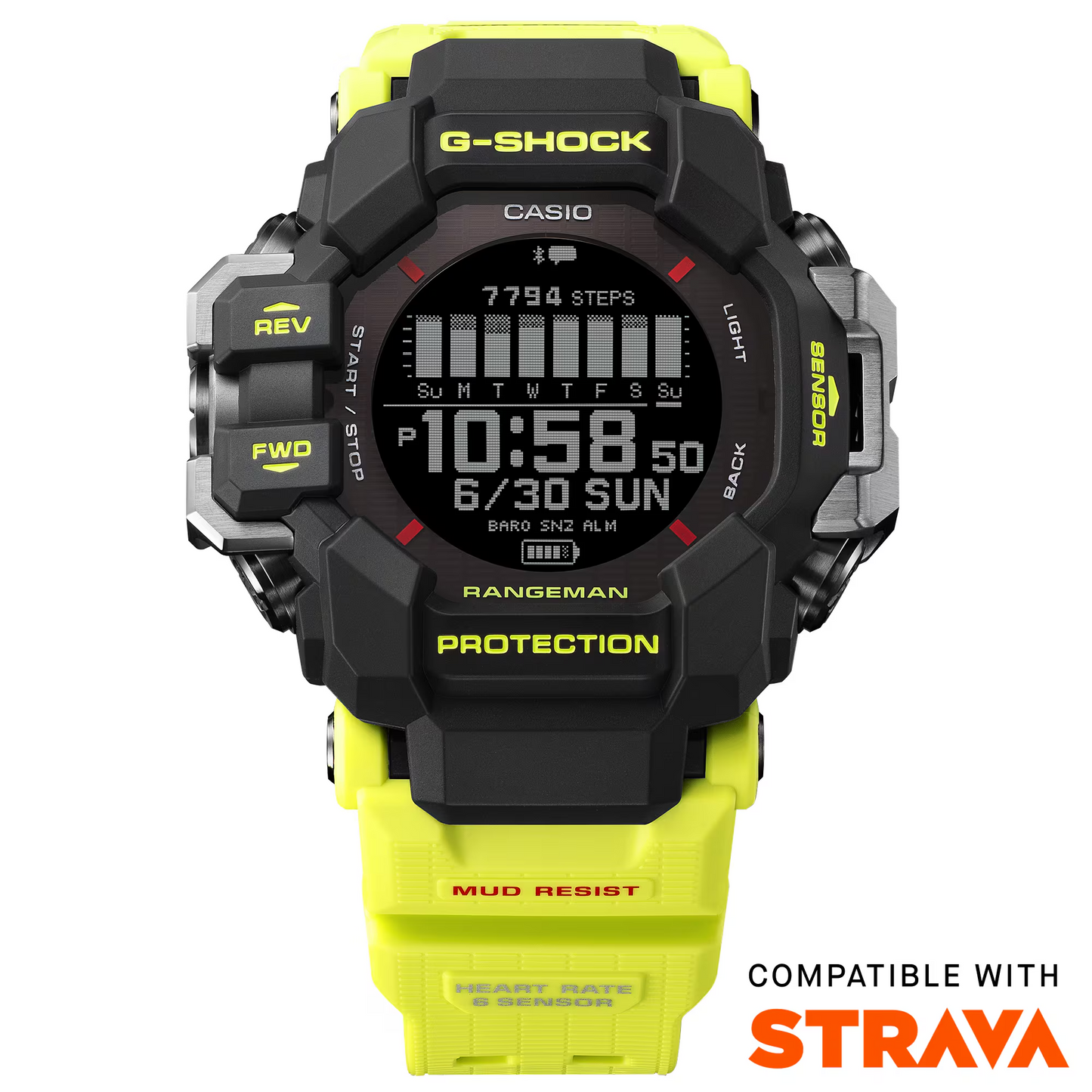 G-SHOCK MASTER OF G RANGE MAN WATCH GPR-H1000RY-1A9DR
