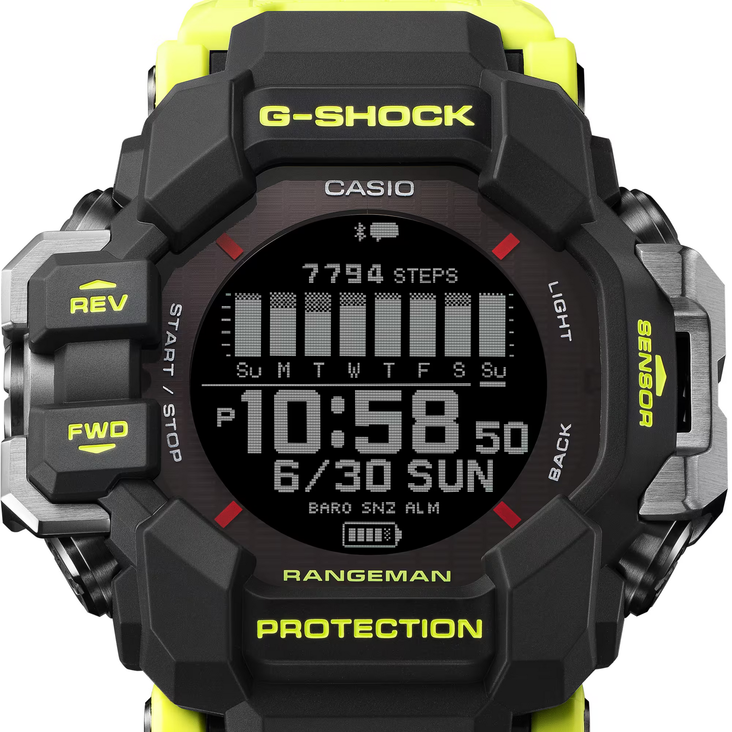 G-SHOCK MASTER OF G RANGE MAN WATCH GPR-H1000RY-1A9DR