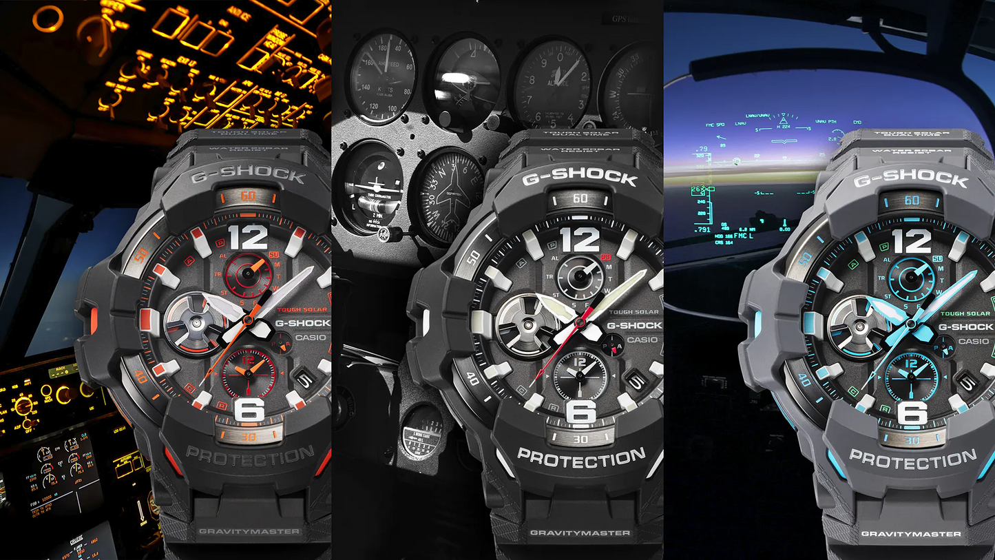 G-SHOCK MASTER OF G GRAVITY MASTER GR-B300-1ADR