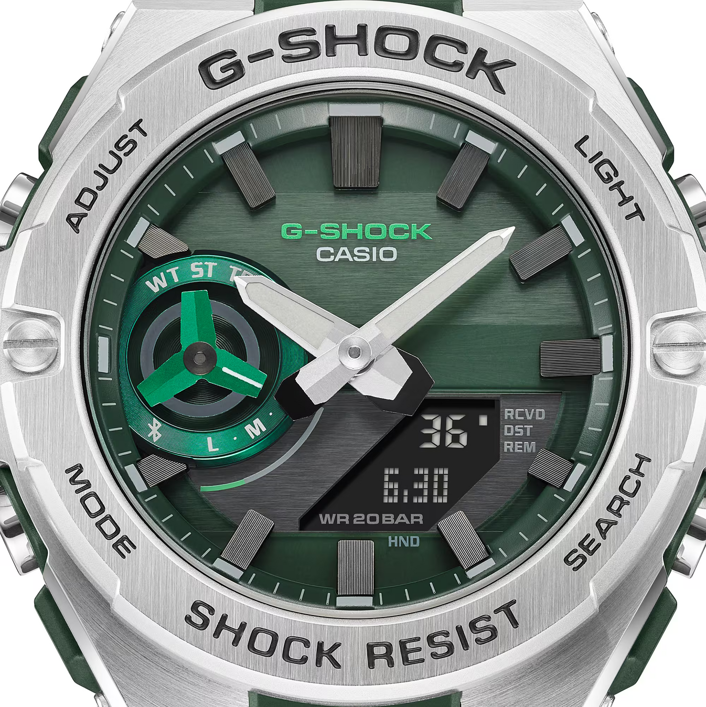 G-SHOCK G-STEEL MEN STAINLESS STEEL WATCH GST-B500AD-3ADR
