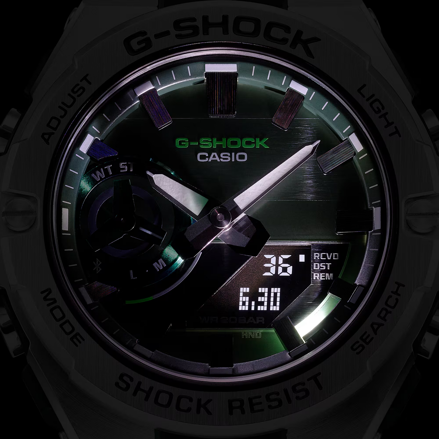 G-SHOCK G-STEEL MEN STAINLESS STEEL WATCH GST-B500AD-3ADR