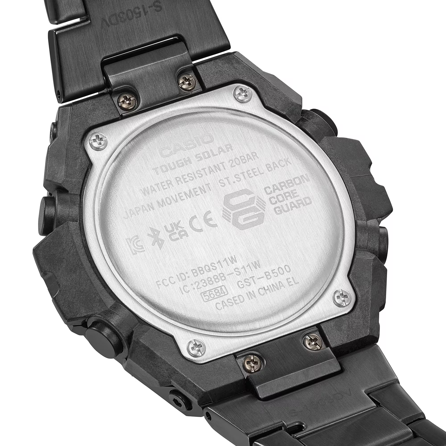 Casio G-Shock GST-B500BD-1ADR Analog-Digital Men's Watch, Black
