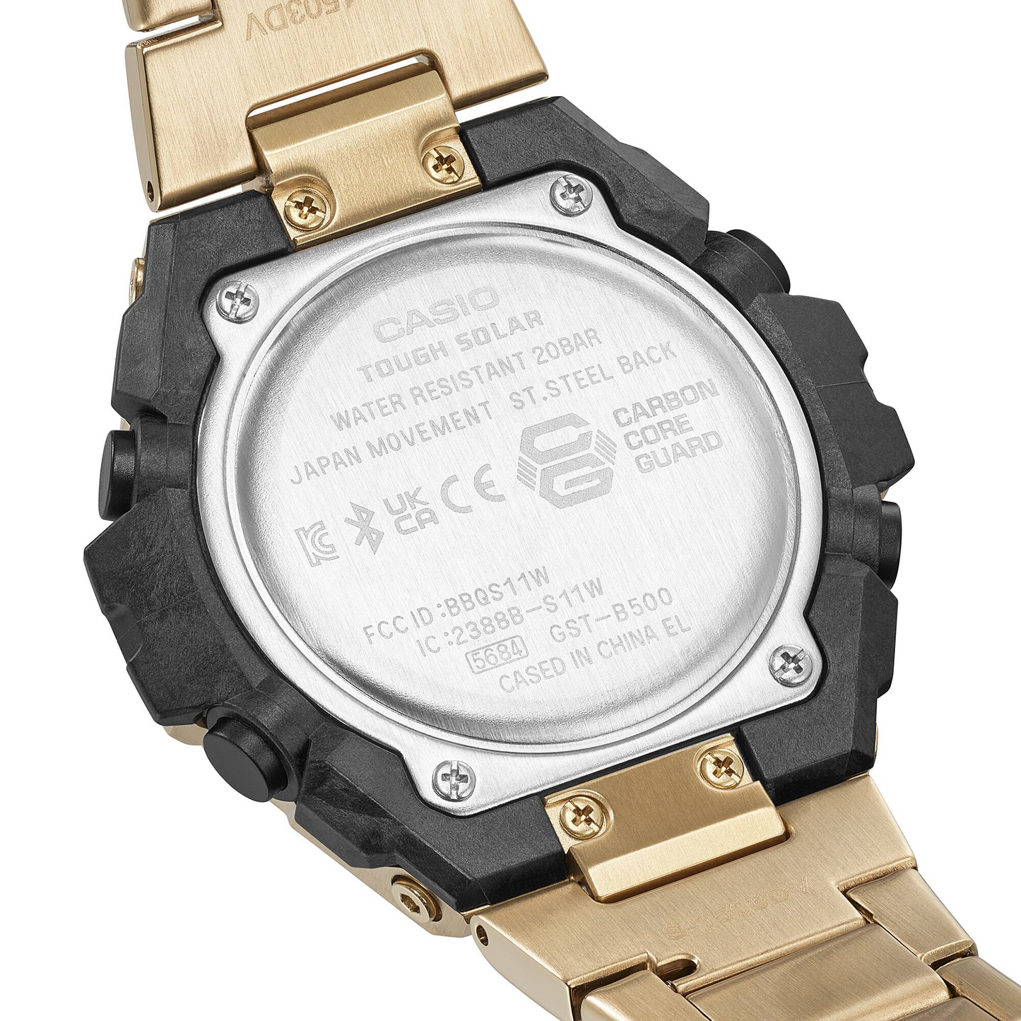 Casio G-Shock GST-B500GD-9ADR Analog-Digital Men's Watch, Golden