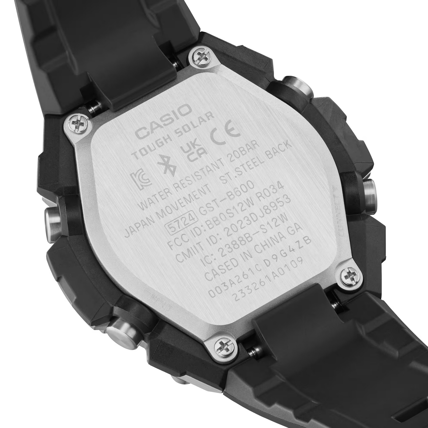 G-SHOCK G-STEEL STANLESS STEEL WATCH GST-B600-1ADR