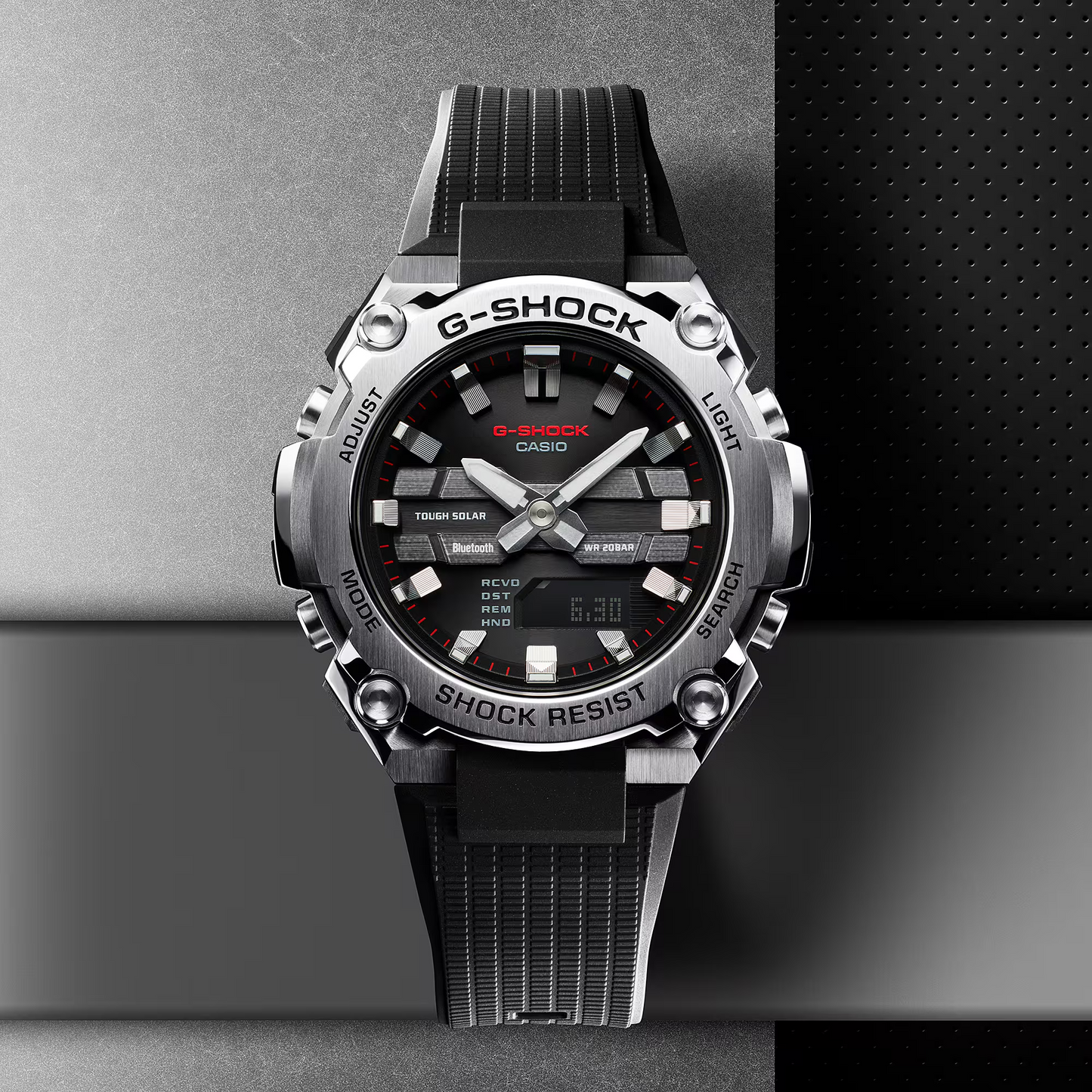 G-SHOCK G-STEEL STANLESS STEEL WATCH GST-B600-1ADR