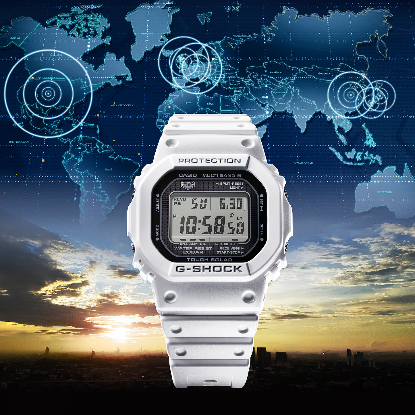 G-SHOCK DIGITAL MENS WATCH GW-5000HS-7DR
