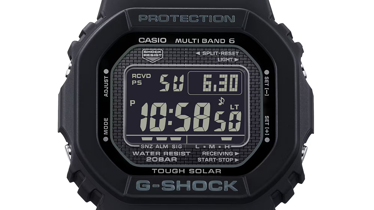 G-SHOCK DIGITAL MEN'S WATCH GW-5000HS-1DR
