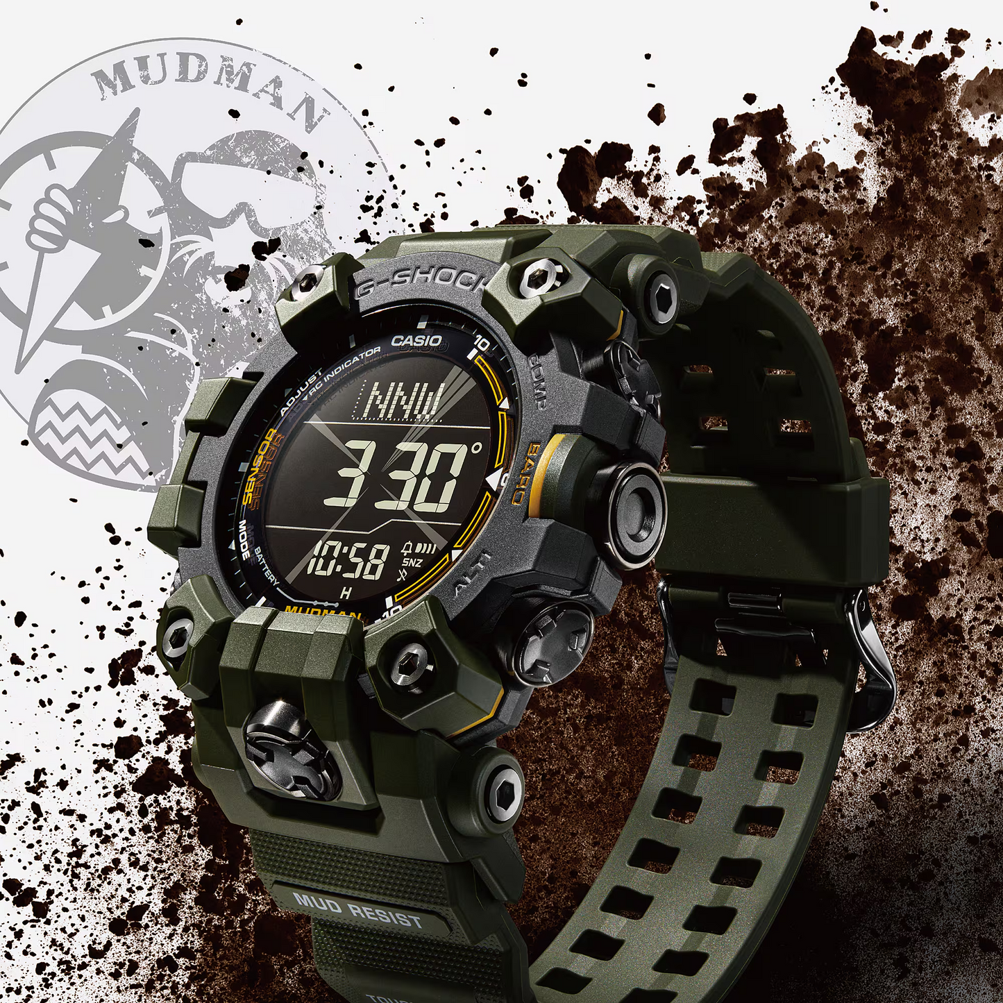 G-SHOCK MASTER OF G - LAND MUDMAN GW-9500-3DR