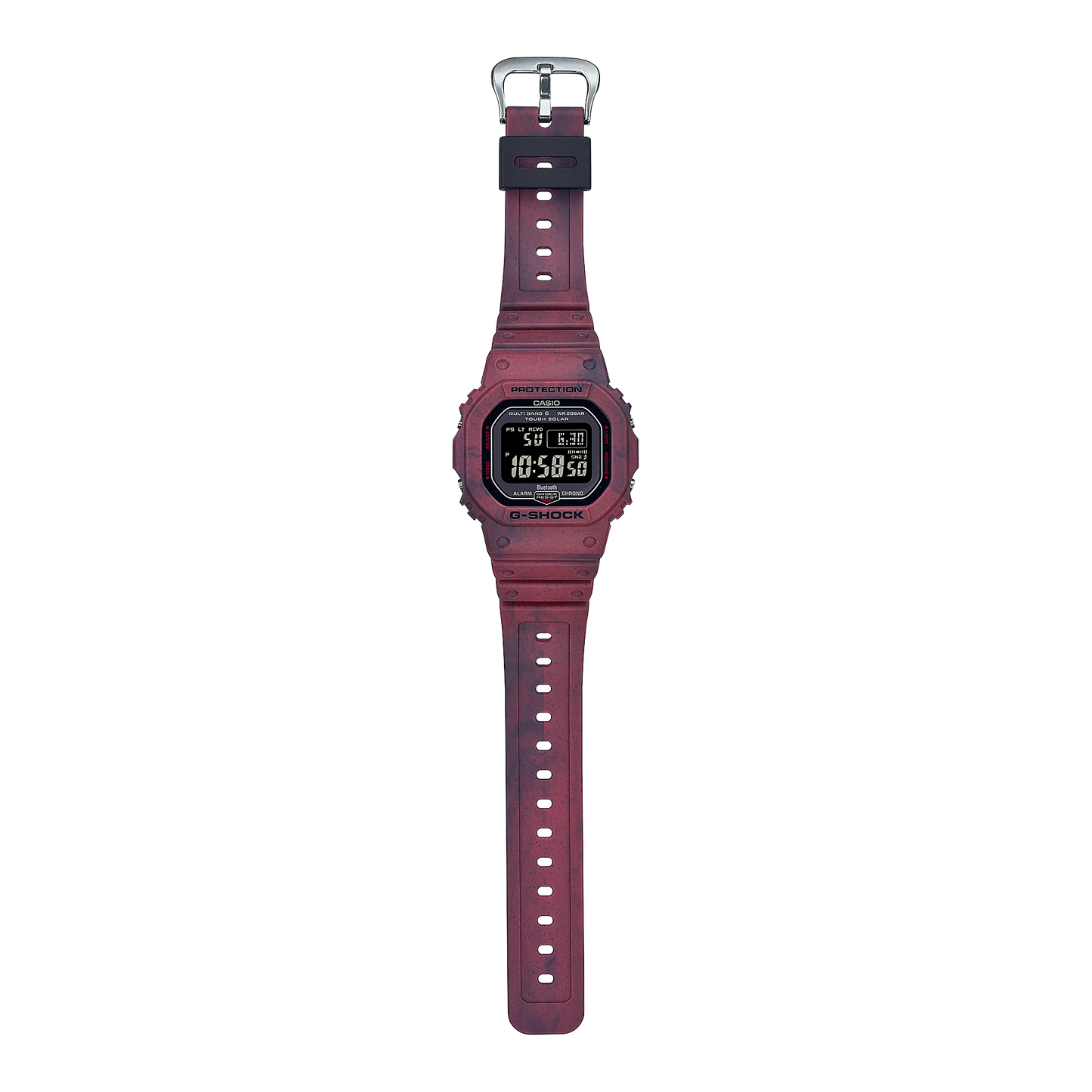 Casio G-Shock GW-B5600SL-4DR Digital Men's Watch, Maroon
