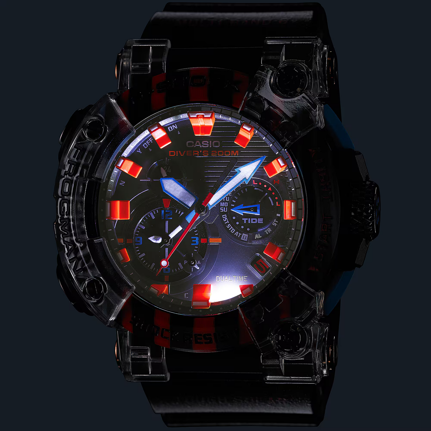 G-SHOCK MASTER OF G - SEA FROGMAN MEN WATCH GWF-A1000APF-1ADR