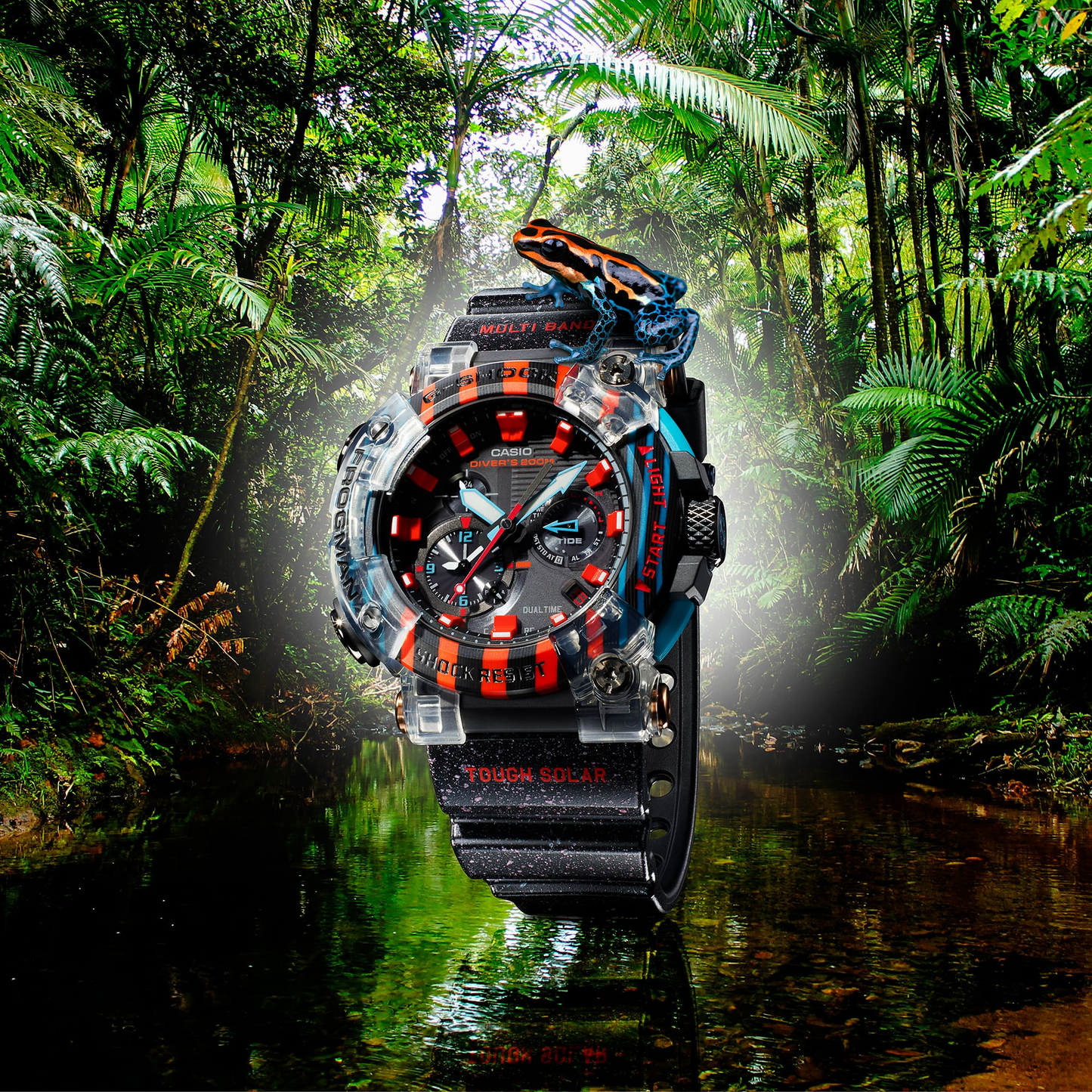 G-SHOCK MASTER OF G - SEA FROGMAN MEN WATCH GWF-A1000APF-1ADR