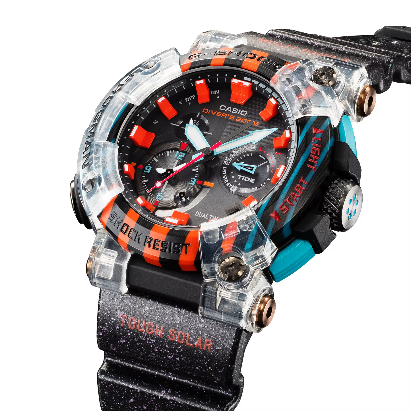 G-SHOCK MASTER OF G - SEA FROGMAN MEN WATCH GWF-A1000APF-1ADR