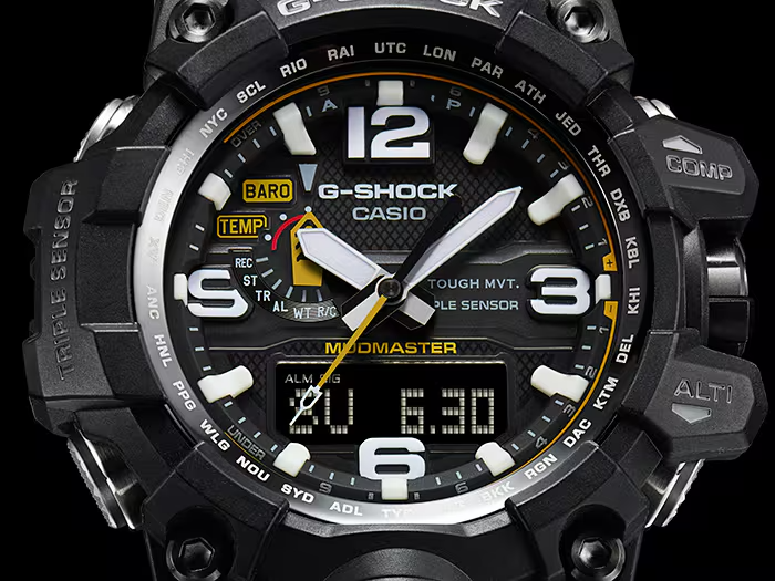 G-SHOCK MASTER Of G MUDMASTER Men Watch GWG-1000-1A3DR