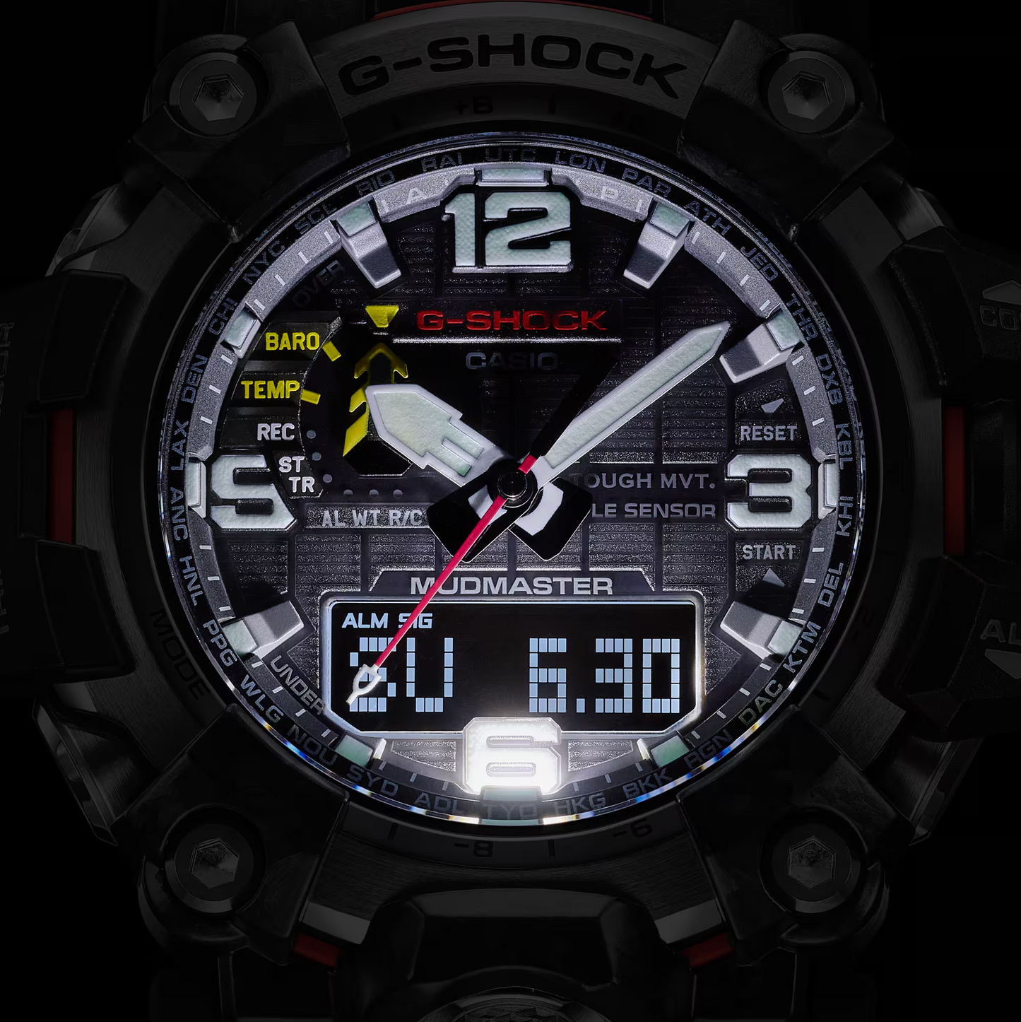G-SHOCK MASTER of G MUDMASTER Men Watch GWG-2000-1A3DR
