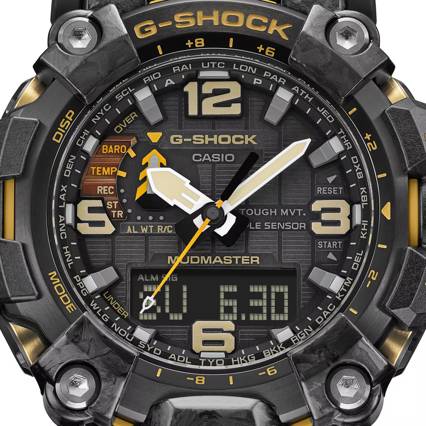 G-SHOCK MASTER OF G MUDMASTER MEN WATCH GWG-2000-1A5DR