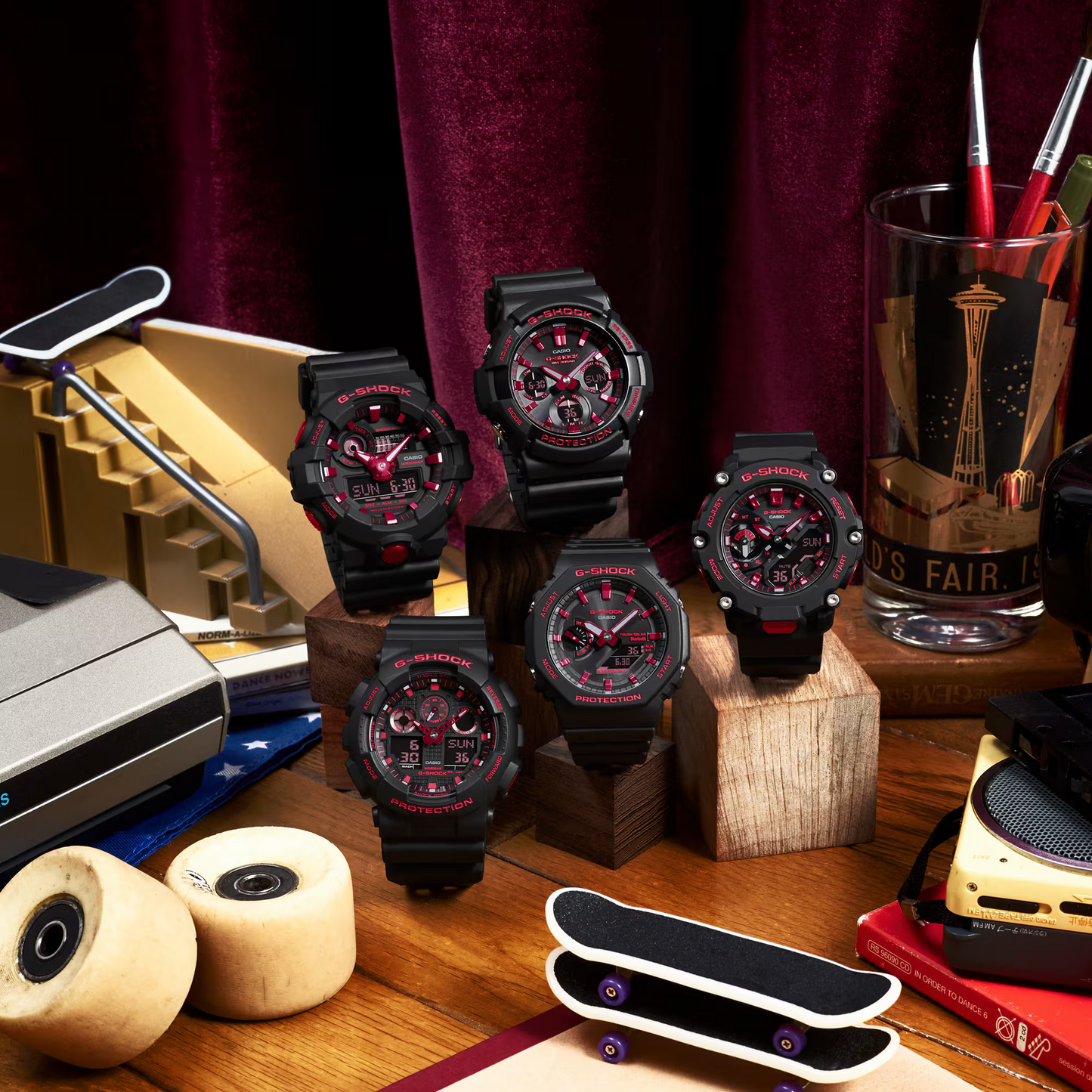 Casio G-Shock GA-700BNR-1ADR Analog Digital Men's Watch