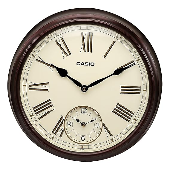 Casio Analog Wall Clock IQ-65-5DF