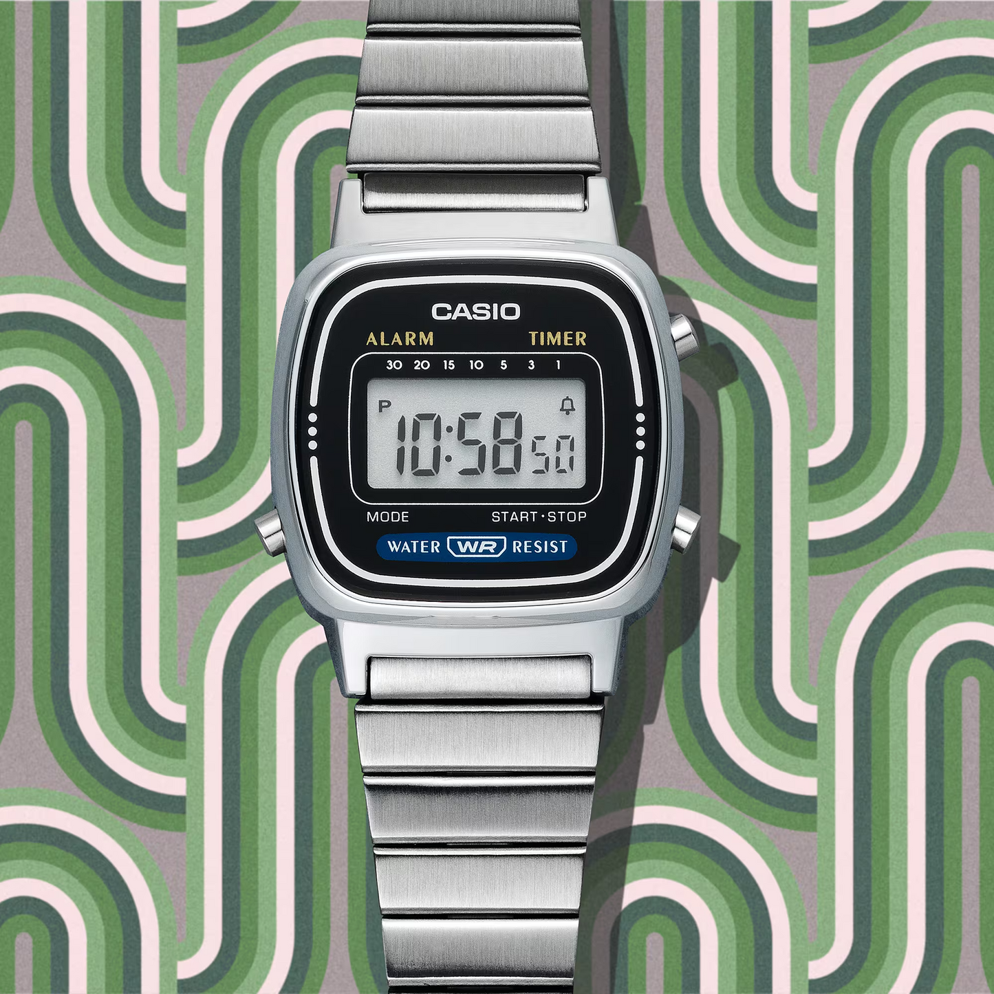 CASIO VINTAGE DIGITAL UNISEX WATCH LA670WA-1DF