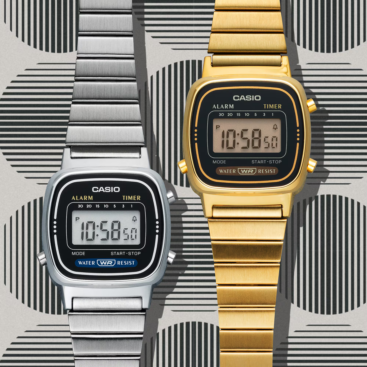 CASIO VINTAGE DIGITAL UNISEX WATCH LA670WA-1DF