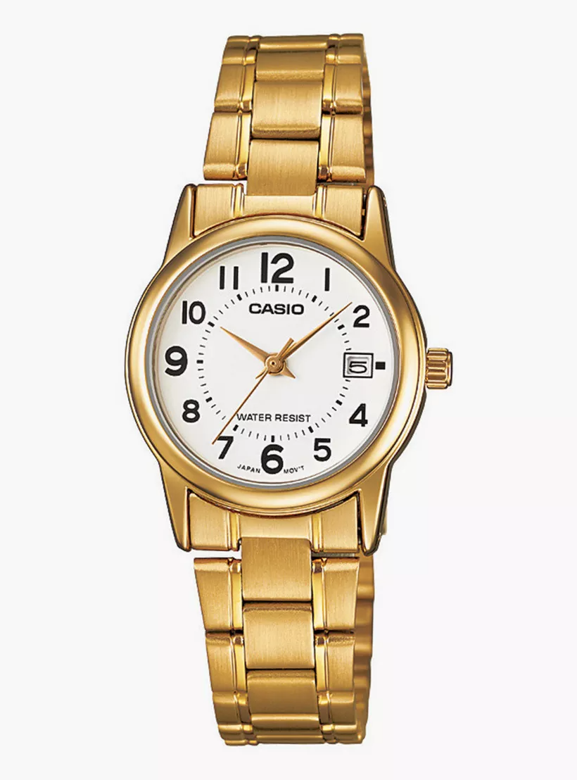 CASIO ANALOG WOMENS WATCH LTP-V002G-7BUDF