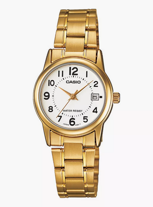 CASIO ANALOG WOMENS WATCH LTP-V002G-7BUDF
