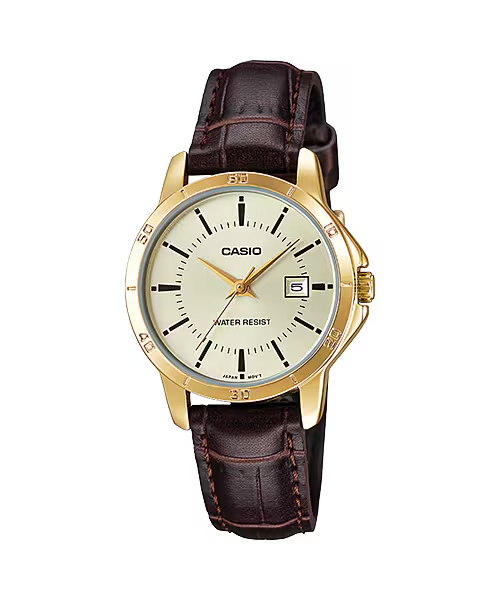 CASIO ANALOG WOMENS WATCH LTP-V004GL-9AUDF