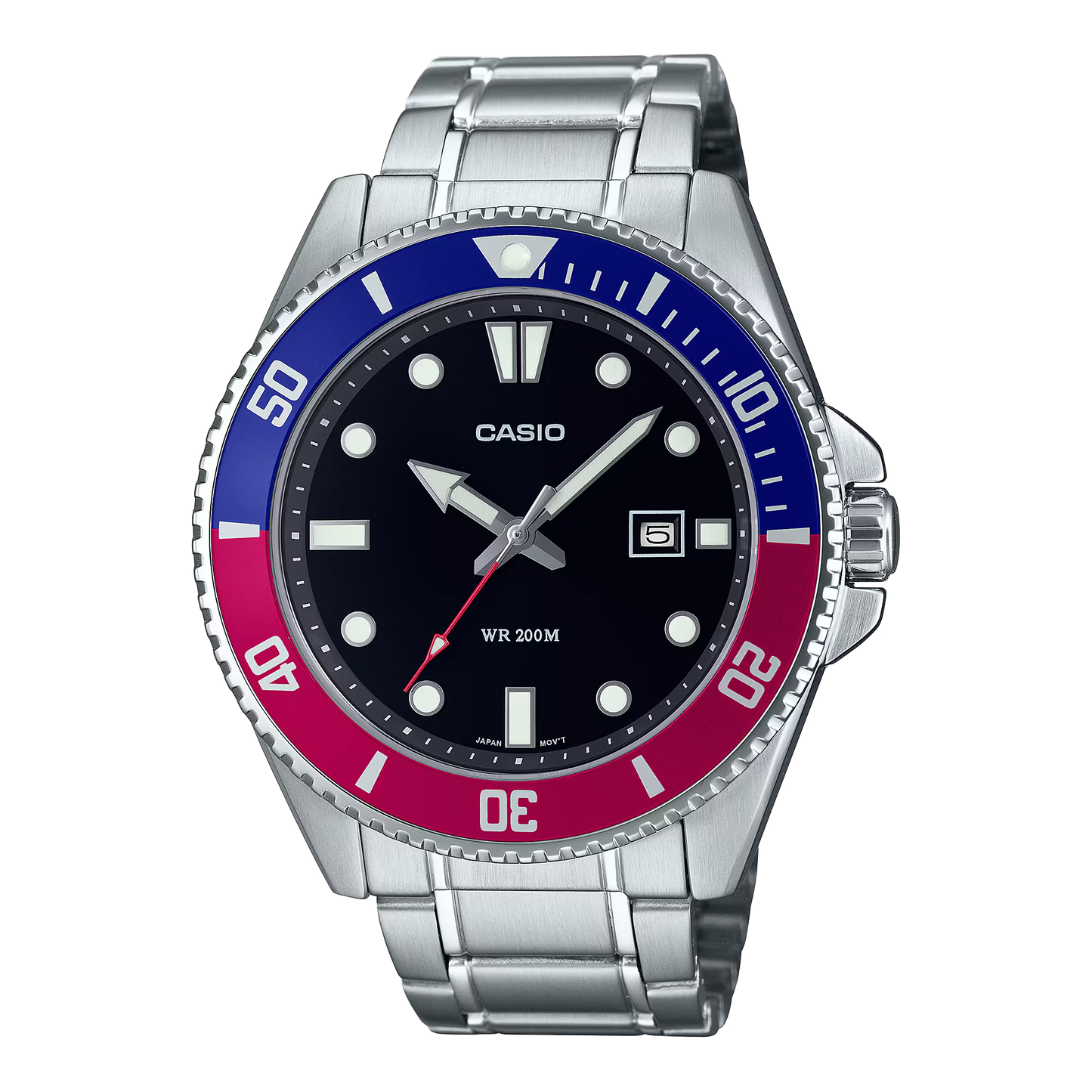 CASIO ANALOG MENS WATCH MDV-107D-1A3VDF