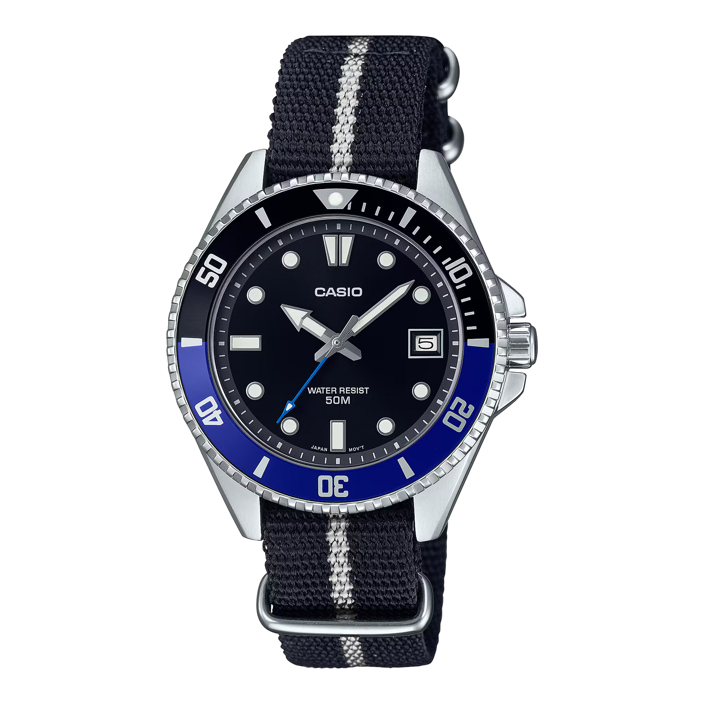CASIO ANALOG MENS WATCH MDV-10C-1A2VDF