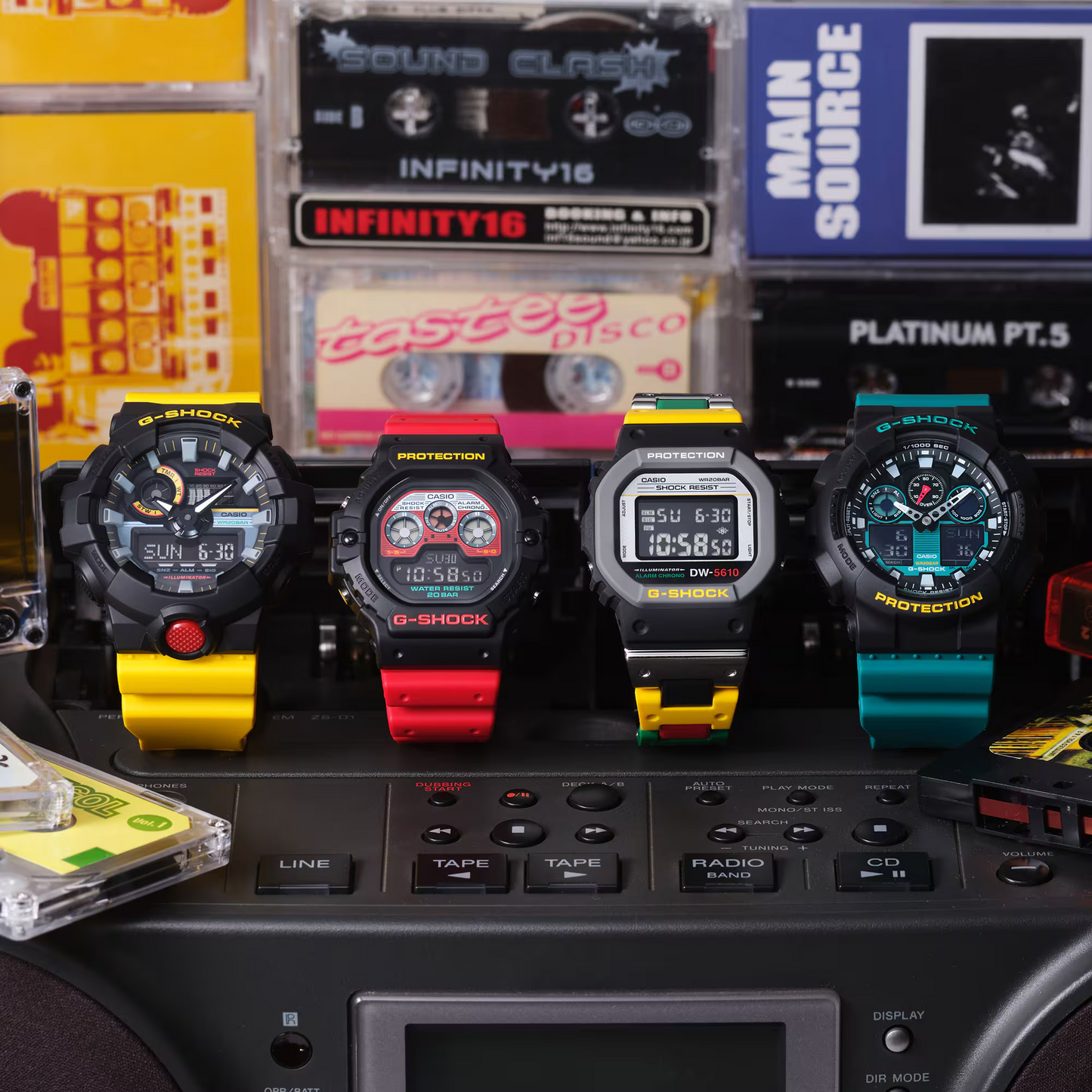 G-SHOCK CASUAL MEN WATCH DW-5900MT-1A4DR