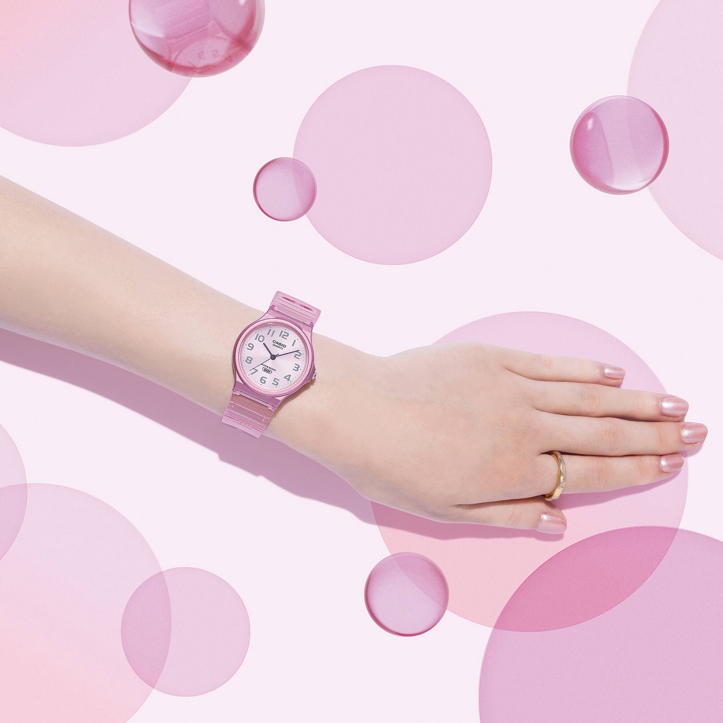 CASIO ANALOG WOMENS WATCH MQ-24S-4BDF