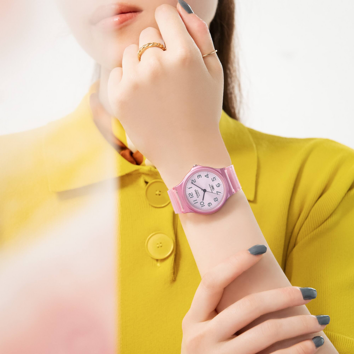 CASIO ANALOG WOMENS WATCH MQ-24S-4BDF