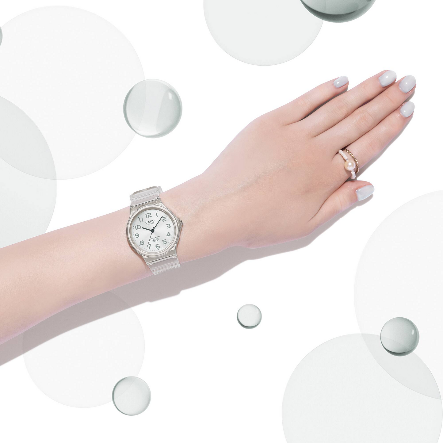 CASIO ANALOG WOMENS WATCH MQ-24S-7BDF