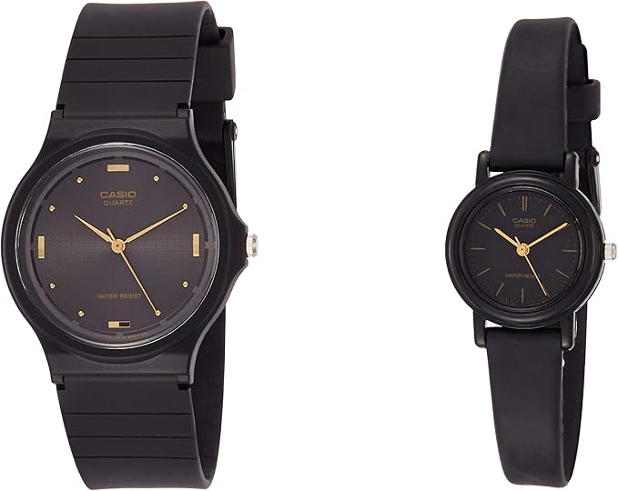Casio Couple Watch Set – MQ-76-1ALDF & LQ-139AMV-1ELDF (His & Hers)