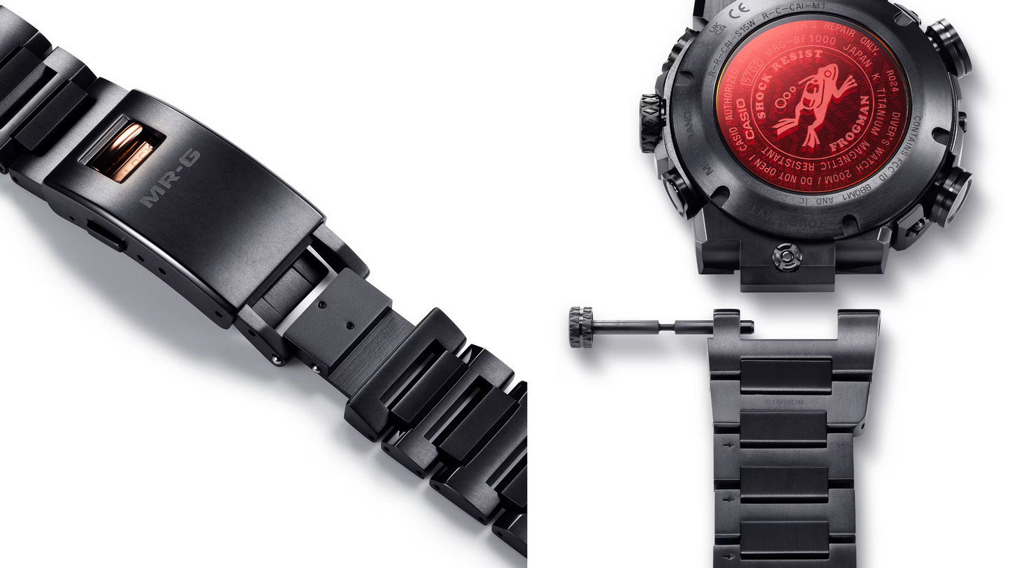 G-SHOCK PREMIUM MENS WATCH MRG-BF1000B-1ADR