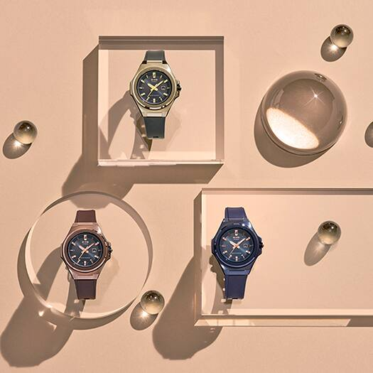 CASIO BABY-G ANALOG WOMEN'S WATCH MSG-S500G-2A2DR