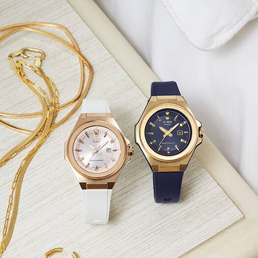 CASIO BABY-G ANALOG WOMEN'S WATCH MSG-S500G-7A2DR