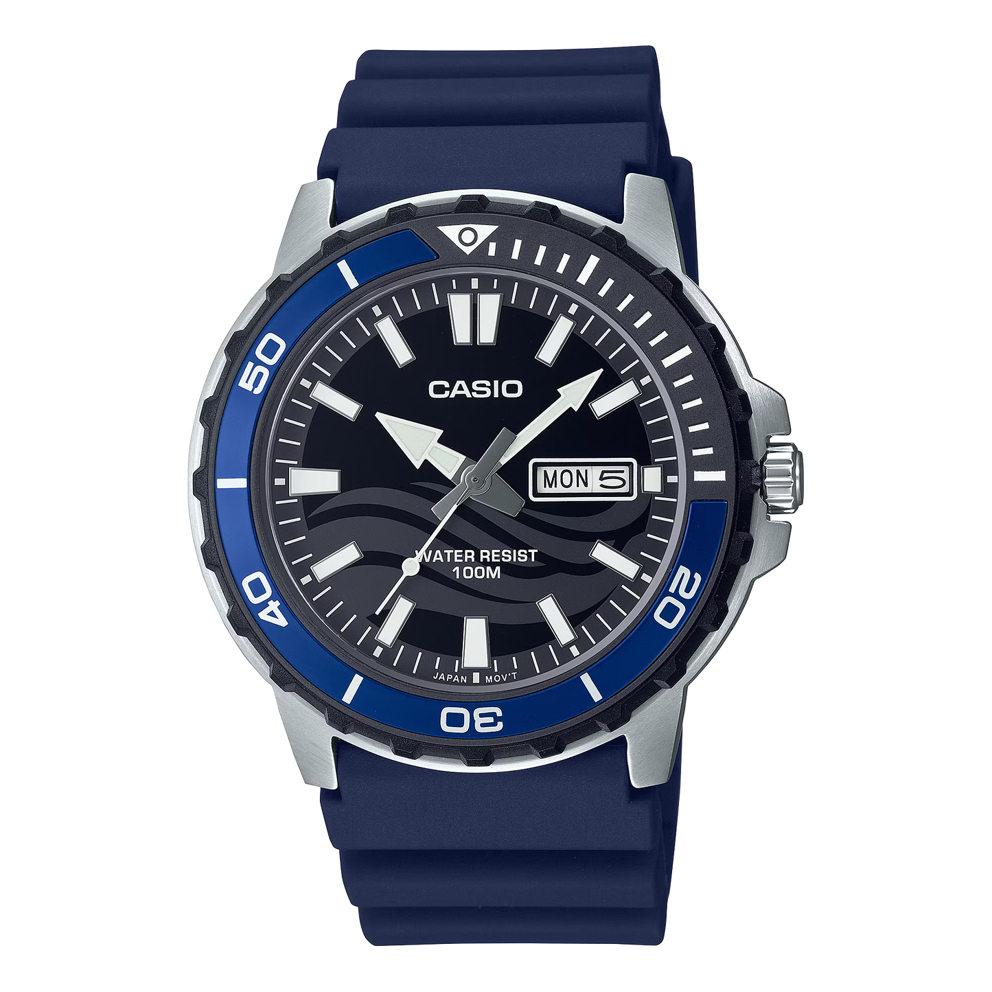CASIO ANALOG MENS WATCH MTD-125-2AVDF