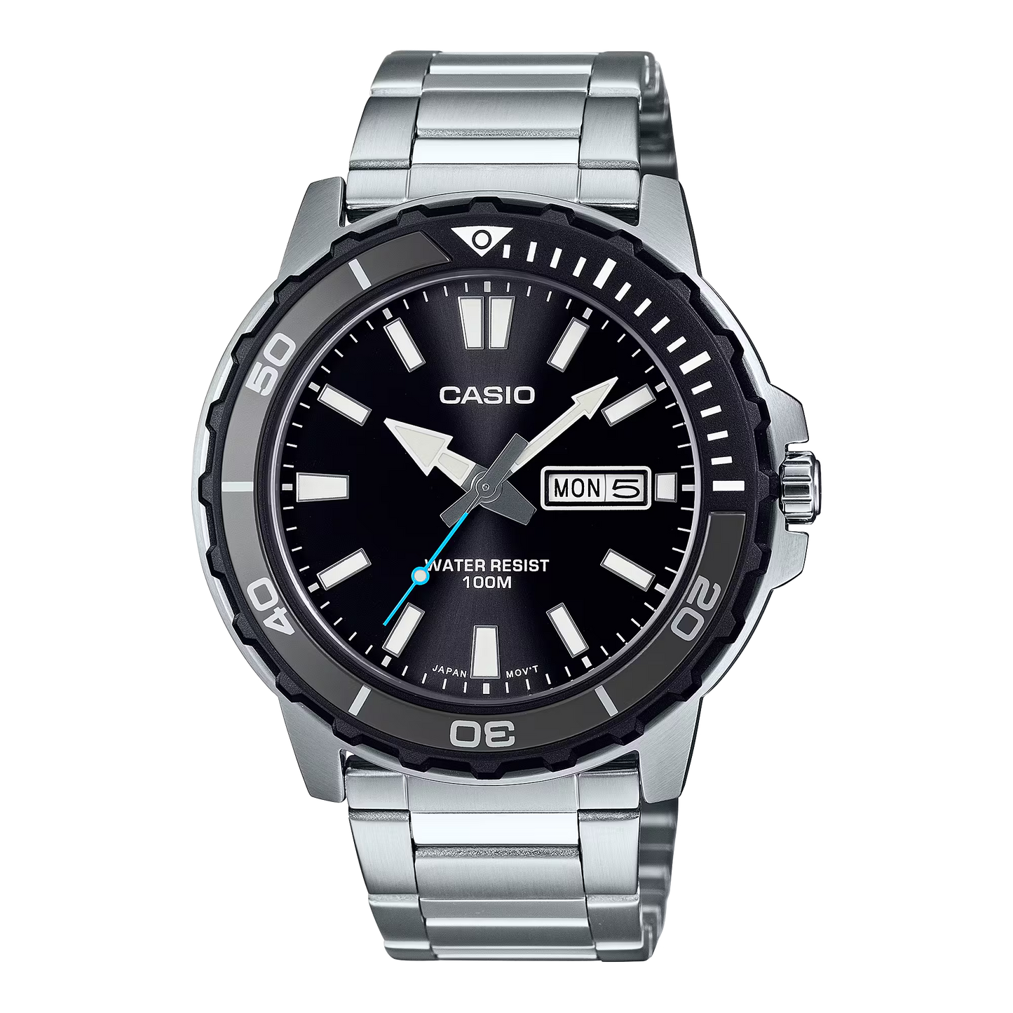 CASIO ANALOG MENS WATCH MTD-125D-1A3VDF