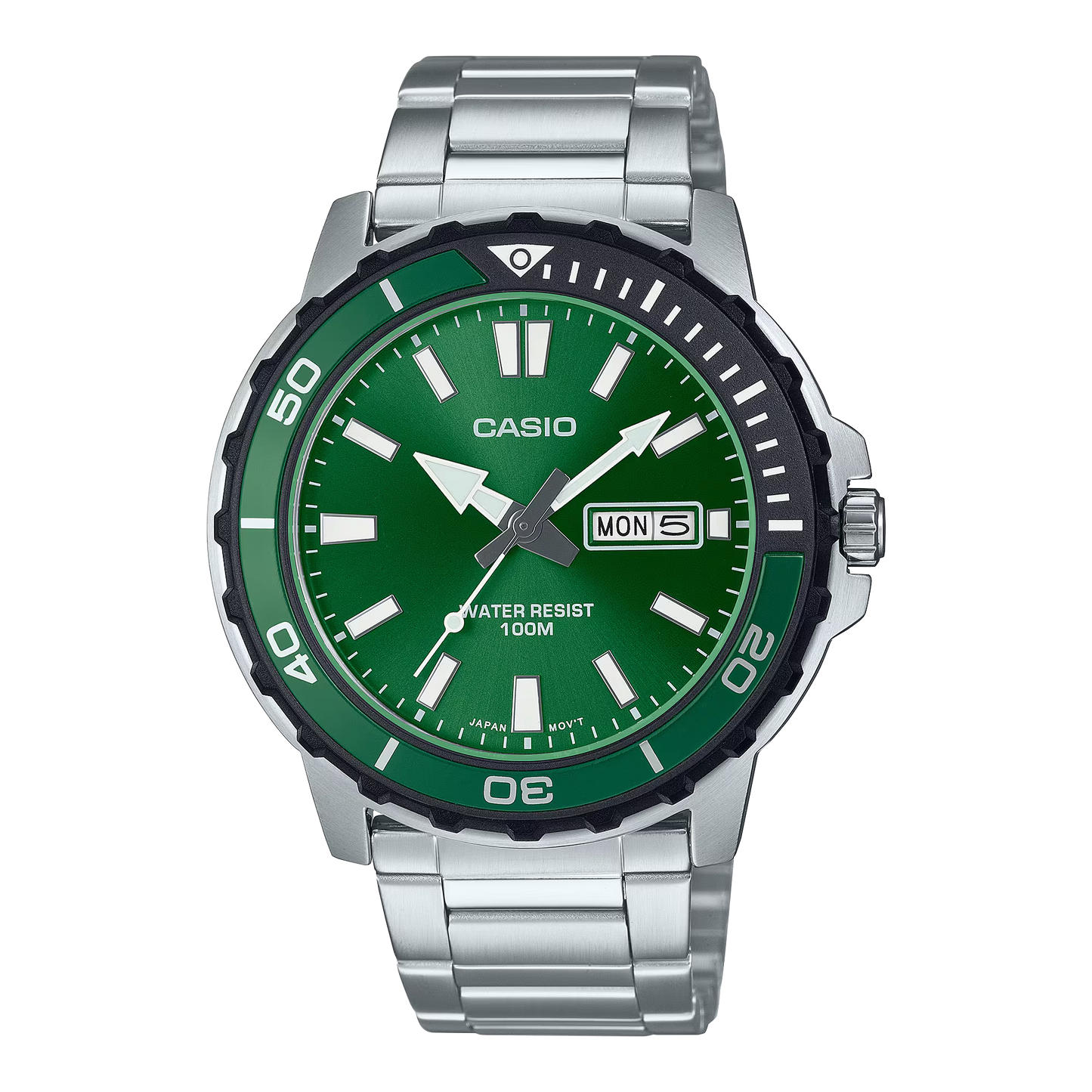 CASIO ANALOG MENS WATCH MTD-125-3AVDF