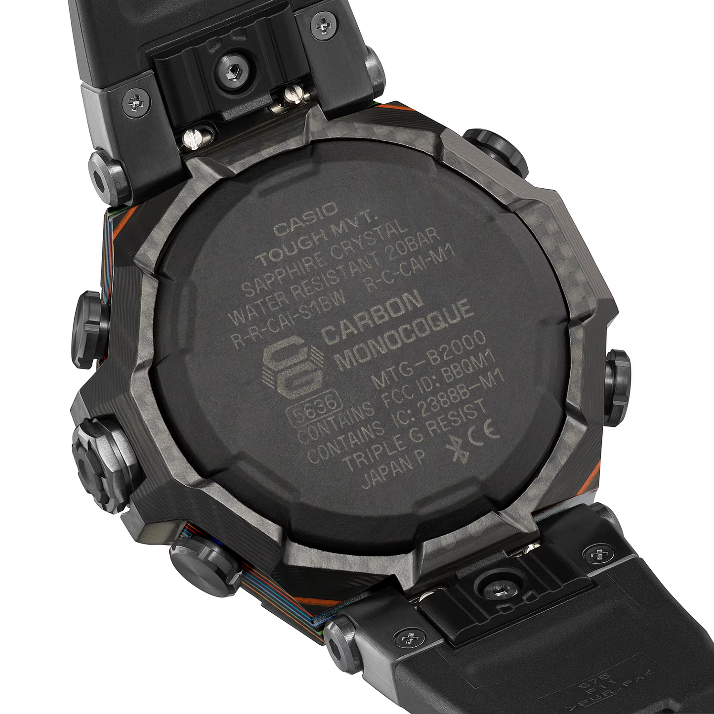 G-SHOCK SMARTPHONE LINK SOLAR-POWERED MEN WATCH MTG-B2000YR-1ADR