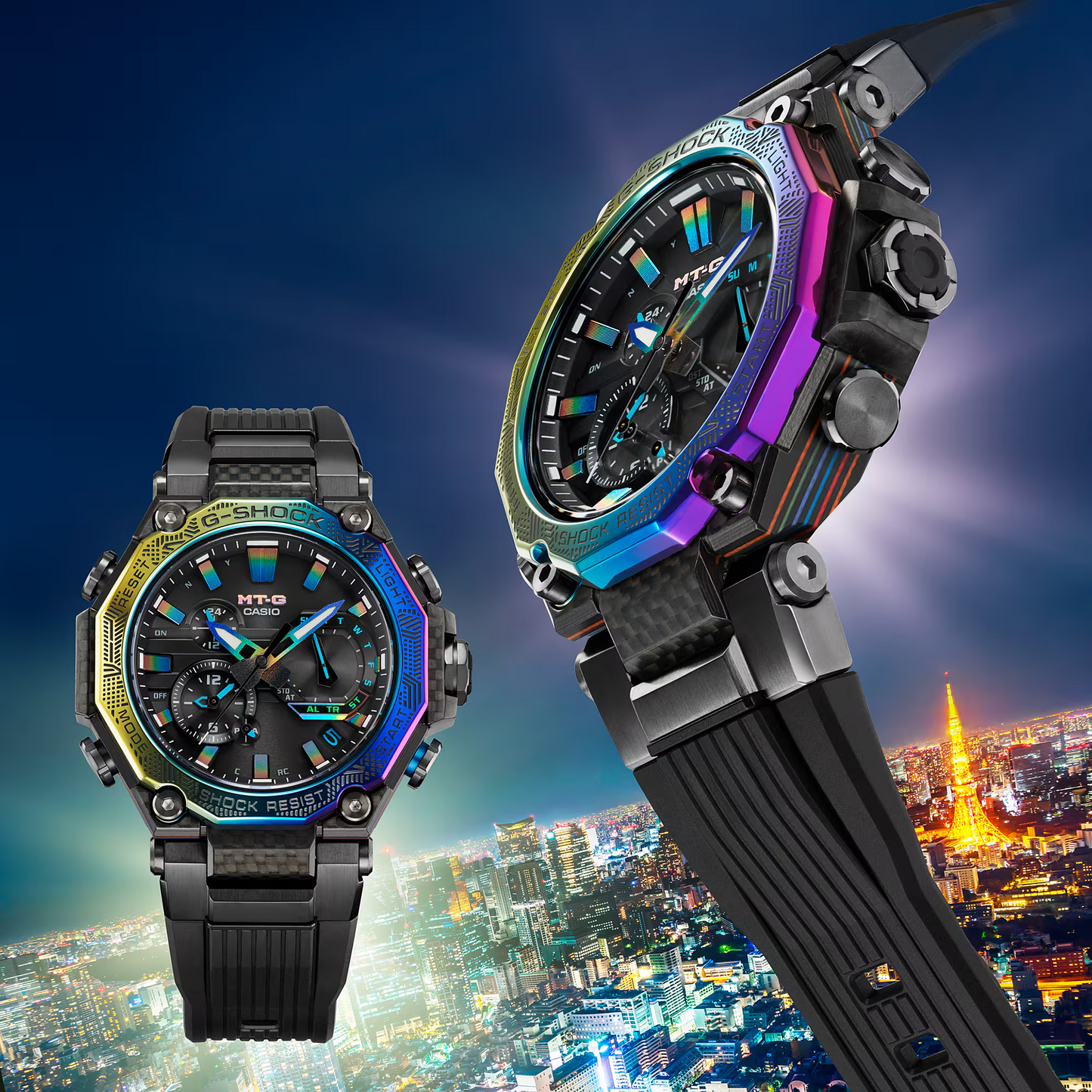 G-SHOCK SMARTPHONE LINK SOLAR-POWERED MEN WATCH MTG-B2000YR-1ADR