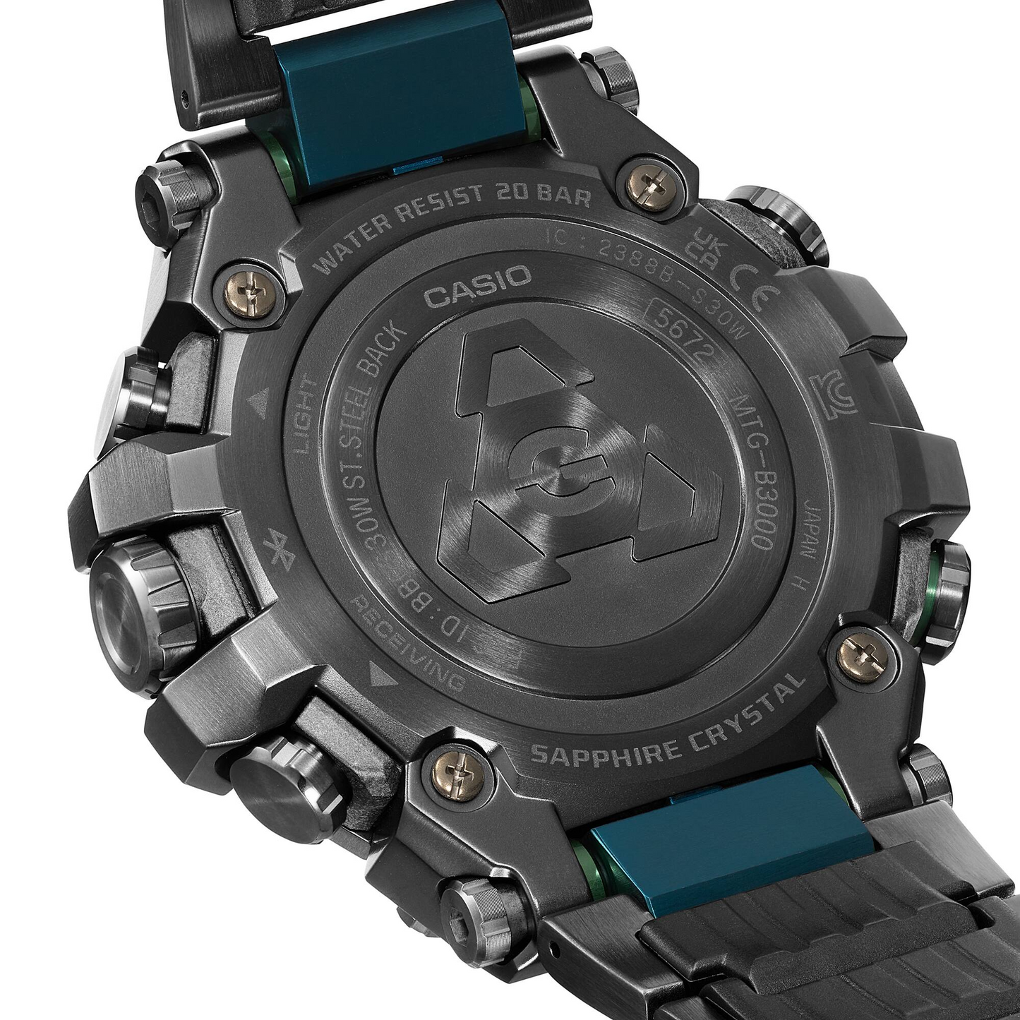 Casio G-Shock MTG-B3000BD-1A2DR Analog Men's Watch, Black