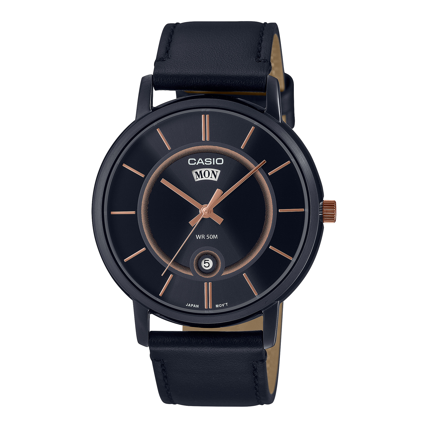 CASIO ANALOG MENS WATCH MTP-B120BL-1AVDF