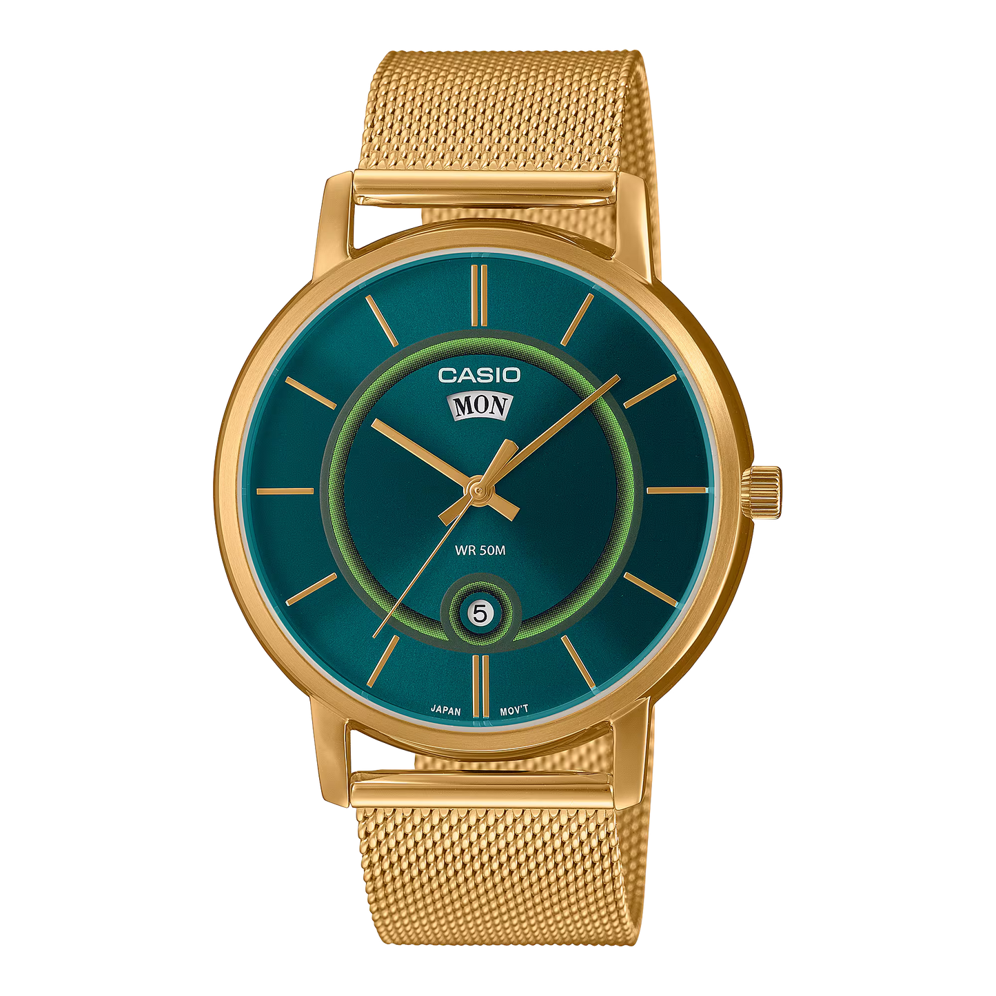 CASIO ANALOG MENS WATCH MTP-B120MG-3AVDF